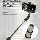 Q08 Gimbal Stabilizer Bluetooth Remote Control Tripod Selfie Stick (White)