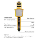 SD17 Phone Karaoke Wireless Bluetooth Microphone (Black)
