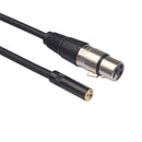 TC227K18-03 3.5mm Female to XLR Female Audio Cable, Length: 0.3m