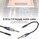 3094MF-03 6.35mm Male to 3.5mm Female Audio Cable, Length: 0.3m