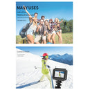L02 100cm Multi-function Adjustable Bluetooth Self-timer Pole Tripod Selfie Stick (White)