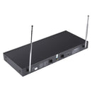 P-Sound PS-171 VHF Professional Wireless Microphone System with 2 Handheld Microphone, 1 to 2, CN Plug