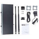 KVM K58 UHF Professional Meeting Wireless Microphone System with 2 Handheld Microphone, 1 to 2, US Plug