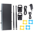 KVM K640 UHF Professional Wireless Microphone System with 4 Handheld Mic, 1 to 4, US Plug