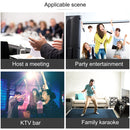 KVM K640 UHF Professional Wireless Microphone System with 4 Handheld Mic, 1 to 4, US Plug