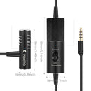 Yanmai R933S Professional Clip-On 3.5mm Plug Lavalier Omni-directional Broadcast Condenser Microphone, For Live Broadcast, Show, KTV, etc