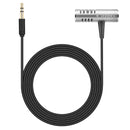 Yanmai R933 Professional Clip-on Lapel Mic Lavalier Omni-directional Double Condenser Microphone Silver, For Live Broadcast, Show, KTV, etc