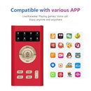 RK-C19 Live Broadcast Audio Headset Microphone Webcast Entertainment Streamer Sound Card for Phone, Computer PC(Red)