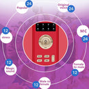 RK-C19 Live Broadcast Audio Headset Microphone Webcast Entertainment Streamer Sound Card for Phone, Computer PC(Red)