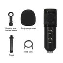 BM-838 Large-diaphragm USB Condenser Microphone Set(Black)