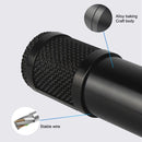 BM-838 Large-diaphragm USB Condenser Microphone Cantilever Bracket Set (Black)