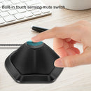 Yanmai G11 Meeting USB Computer Desktop Microphone Omnidirectional Condenser Mic Microphone, Compatible with PC / Mac for Live Broadcast, Show, KTV, etc.(Black)