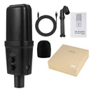 Yanmai SF-970 Professional Condenser Sound Recording Microphone with Tripod Holder & USB Cable , Cable Length: 1.8m(Black)