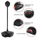 G55 Capacitive Gaming Microphone with LED Indicator(Black)