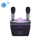 WK D19 National K Song King Wireless Bluetooth 5.0 Speaker with KTV Atmosphere Light