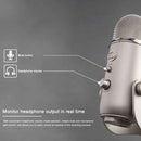 Logitech Blue Yeti USB Condenser Microphone(Silver)