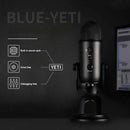 Logitech Blue Yeti USB Condenser Microphone(Silver)