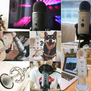 Logitech Blue Yeti USB Condenser Microphone(Silver)