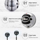 Logitech Blue Snowball-ice USB Condenser Anchor Recording Microphone (Black)