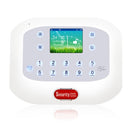 DY-GSM50A 8 in 1 Kit 315MHz / 433MHz Wireless GSM/PSTN Intelligent Anti-Burglar Alarm System, Touch Panel LCD Screen(White)