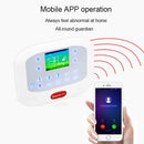 DY-GSM50A 8 in 1 Kit 315MHz / 433MHz Wireless GSM/PSTN Intelligent Anti-Burglar Alarm System, Touch Panel LCD Screen(White)