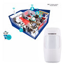 433MHz Wide Angle Wireless PIR Detector(White)