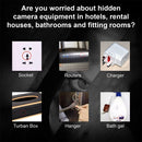S100 Infrared Scanner Wireless Precision Alarm Detector with LED Flashlight (Black)