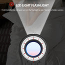 S100 Infrared Scanner Wireless Precision Alarm Detector with LED Flashlight (Blue)