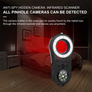 S100 Infrared Scanner Wireless Precision Alarm Detector with LED Flashlight (Blue)