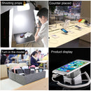 Cylindrical Display Stand Security System Burglar Alarm / Anti-theft Alarm Display Holder with Infrared Remote Control for Mobile Phones with Type-C / USB-C Port