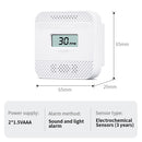 XY-C610 Car Mini Digital Display Carbon Monoxide Smoke Detector Alarm without Battery