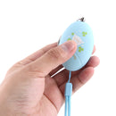 Mini Safe Football Loud Personal Alarm with Anti-Rape for Girl and Kids, 120Db Alarm(Blue)