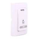 VOYE V004B2 Wireless Smart Music Home Doorbell with Dual Receiver, Remote Control Distance: 120m (Open Air)