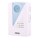 VOYE V001A2 Wireless Smart Music LED Home Doorbell with Dual Receiver, Remote Control Distance: 120m (Open Air)