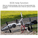 KS-SF22R IP55 Waterproof Wireless 113dB Vibration Burglar Sensor Alarm with Remote Control for Vehicle / Bicycle / Electric Bicycle