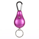DOBERMAN Key-chain Personal Security Alarm Pull Ring Triggered Anti-attack Safety Emergency Alarm(Magenta)