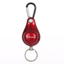 DOBERMAN Key-chain Personal Security Alarm Pull Ring Triggered Anti-attack Safety Emergency Alarm(Red)
