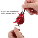 DOBERMAN Key-chain Personal Security Alarm Pull Ring Triggered Anti-attack Safety Emergency Alarm(Red)