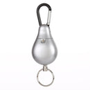 DOBERMAN Key-chain Personal Security Alarm Pull Ring Triggered Anti-attack Safety Emergency Alarm(Silver)