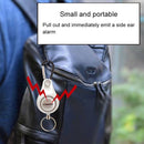 DOBERMAN Key-chain Personal Security Alarm Pull Ring Triggered Anti-attack Safety Emergency Alarm(Silver)