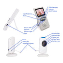 WLSES GB101 2.4 inch Wireless Surveillance Camera Baby Monitor, AU Plug