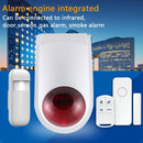 PE-516R Wireless Outdoor Alarm Siren with Strobe