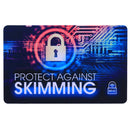 100 PCS Protect Against Skimming RFID Blocking Card