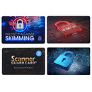 100 PCS Protect Against Skimming RFID Blocking Card