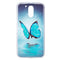 For Motorola Moto G4 Noctilucent Butterfly Pattern IMD Workmanship Soft TPU Back Cover Case