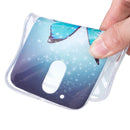 For Motorola Moto G4 Noctilucent Butterfly Pattern IMD Workmanship Soft TPU Back Cover Case