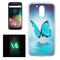 For Motorola Moto G4 Noctilucent Butterfly Pattern IMD Workmanship Soft TPU Back Cover Case