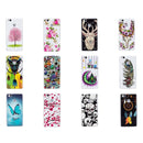For Huawei P9 Lite Noctilucent Moon And Owls Pattern IMD Workmanship Soft TPU Back Cover Case