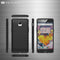 For OnePlus 3T Brushed Texture Carbon Fiber TPU Rugged Armor Protective Case(Dark Blue)
