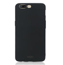 MOFI for OnePlus 5 TPU Silicone Soft Forsted Back Protective Case Cover (Black)